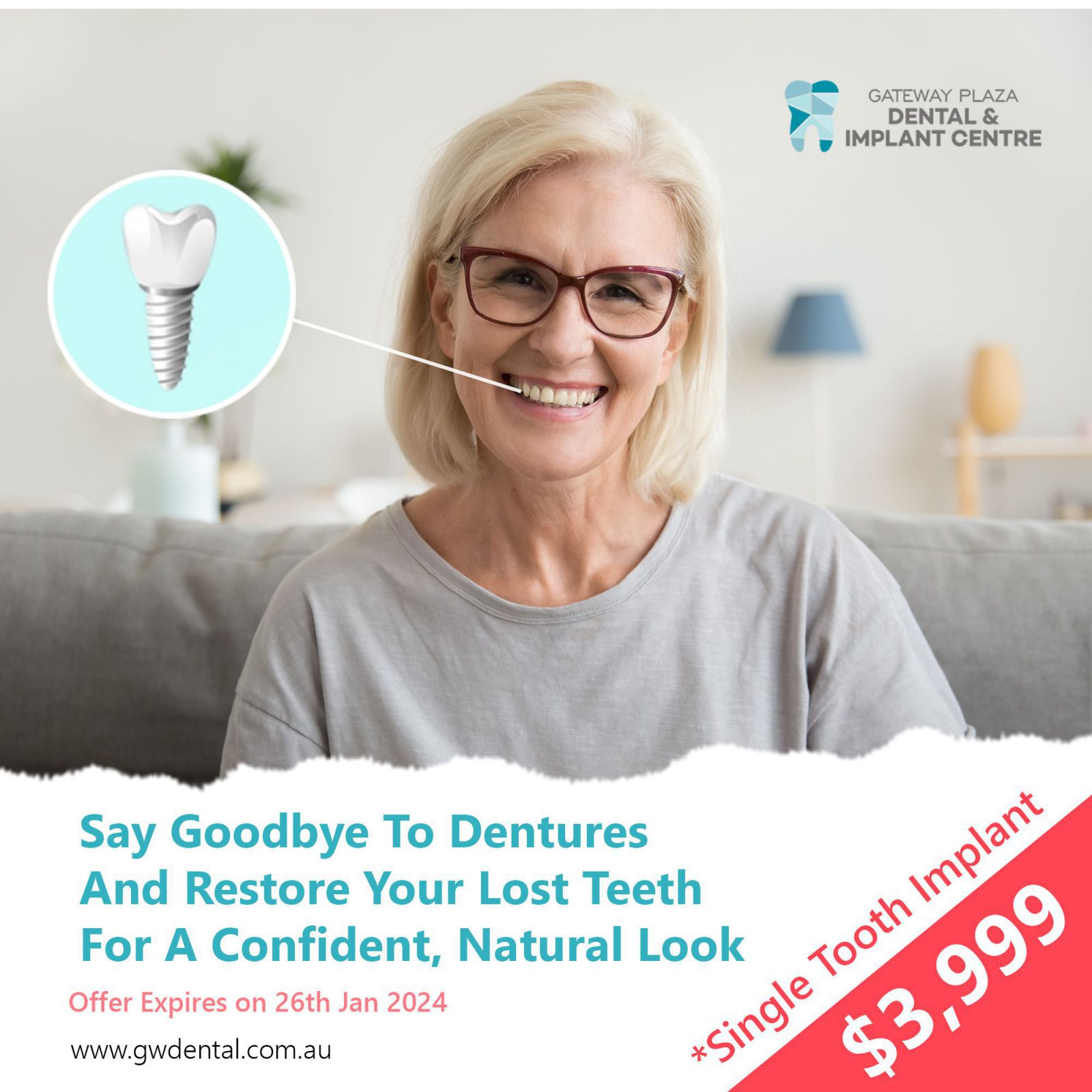 Single Tooth Implant Gateway Plaza Dental & Implant Centre